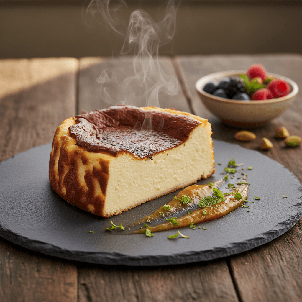 San Sebastian Cheesecake tarifi görseli - 10 kişilik, 771 TL maliyet