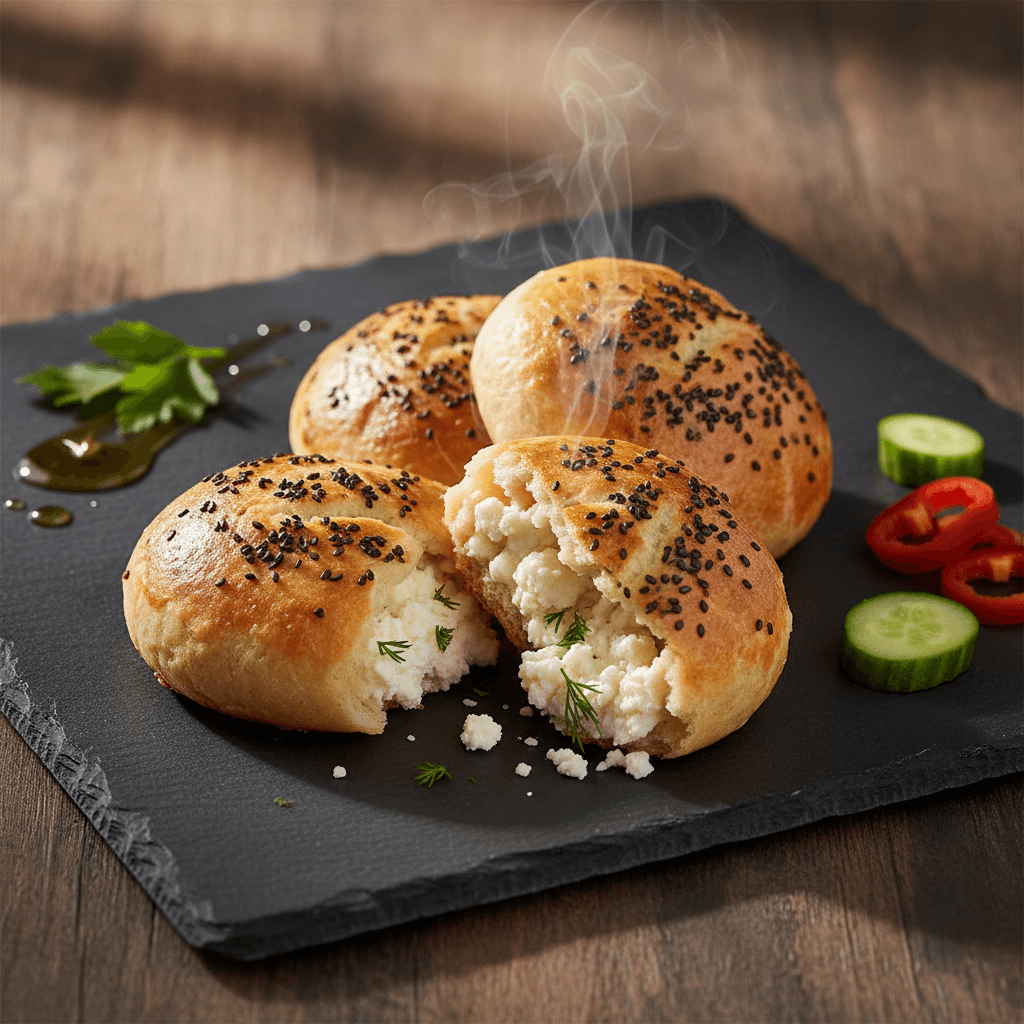 Peynirli 10 Dakika Poğaçası tarifi görseli - 12 kişilik, 223 TL maliyet