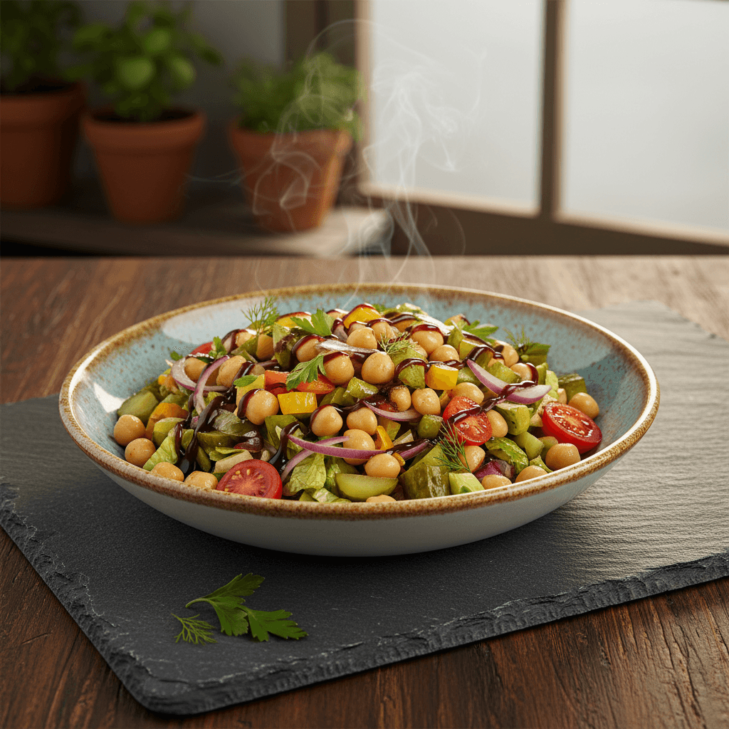 Nohut Salatası tarifi görseli - 4 kişilik, 272 TL maliyet