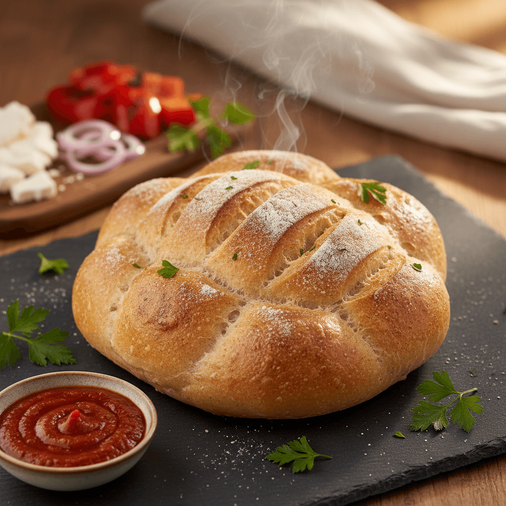 Tam Buğday Unlu Balon Ekmek tarifi görseli - 5 kişilik 35 TL