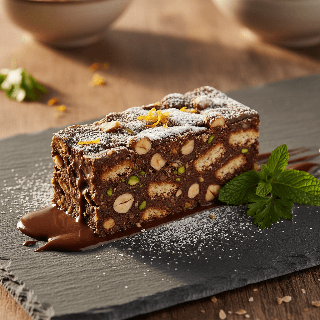 Çikolatalı Mozaik Pasta tarifi görseli - 6 kişilik, 253 TL maliyet