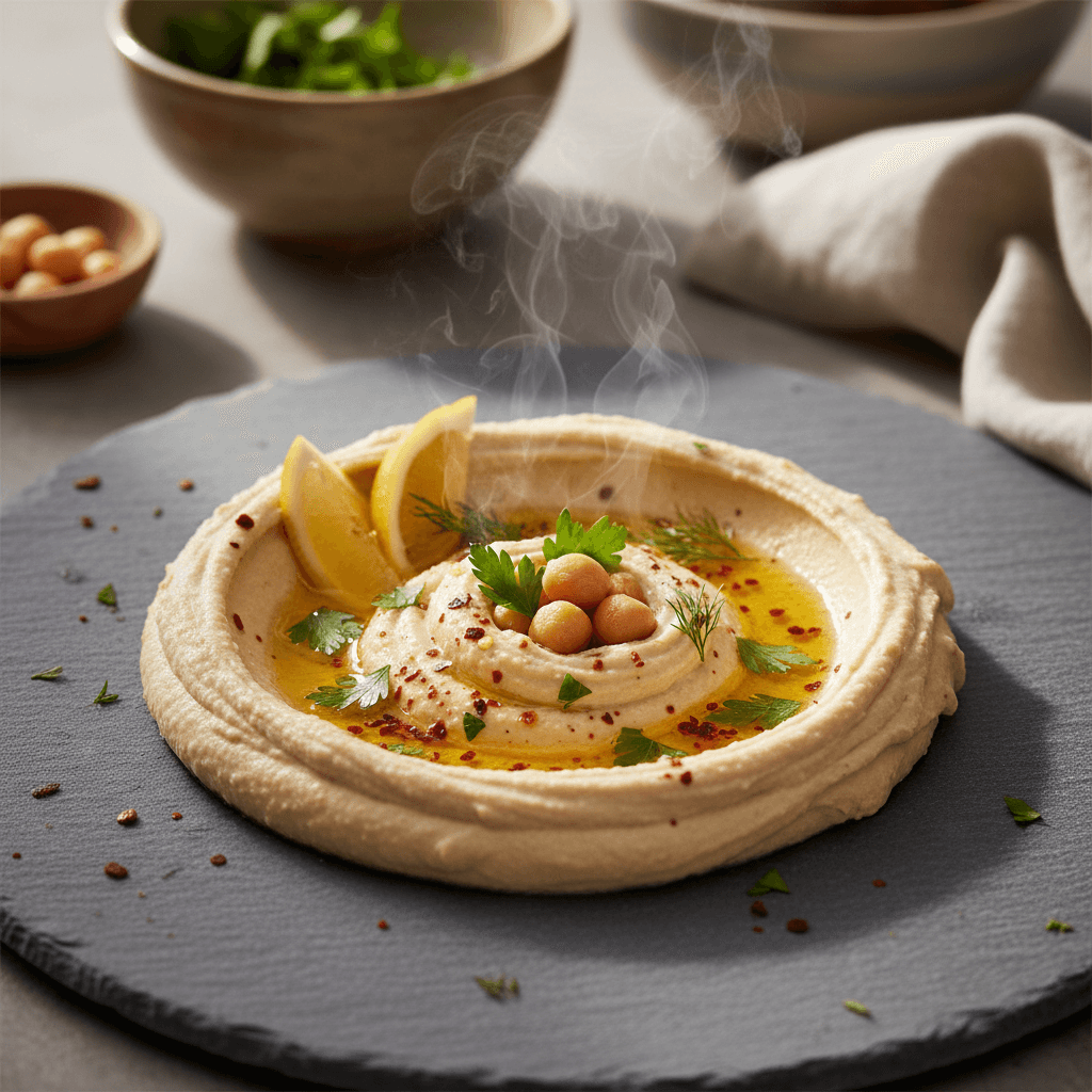 Nohut Humus tarifi görseli - 1 kişilik, 53 TL maliyet
