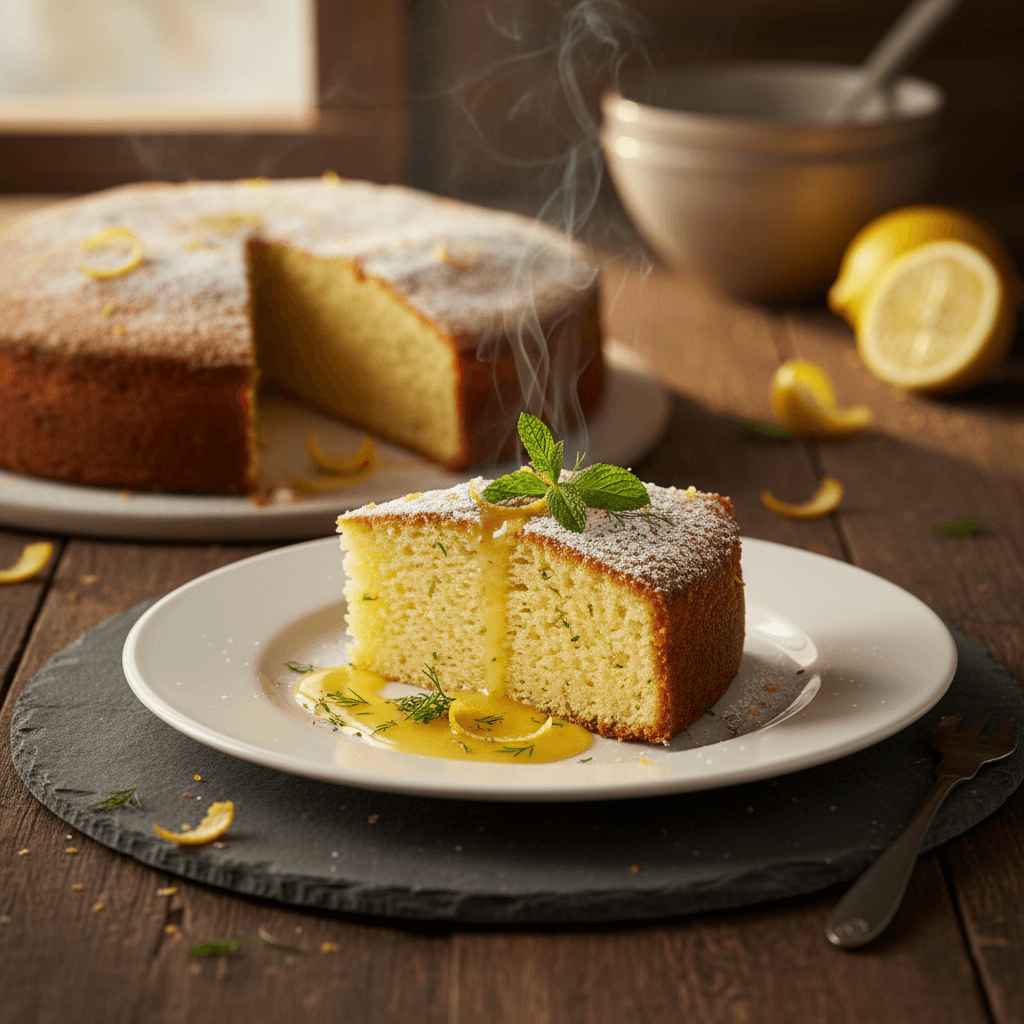 Limonlu Mucize Kek tarifi görseli - 12 kişilik, 169 TL maliyet
