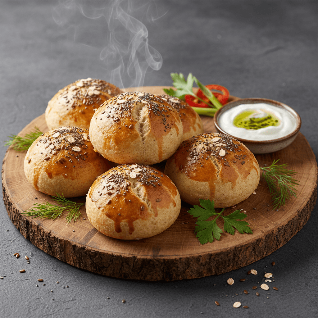 Tam Buğday Unlu Mini Poğaça tarifi görseli - 19 kişilik, 56 TL maliyet