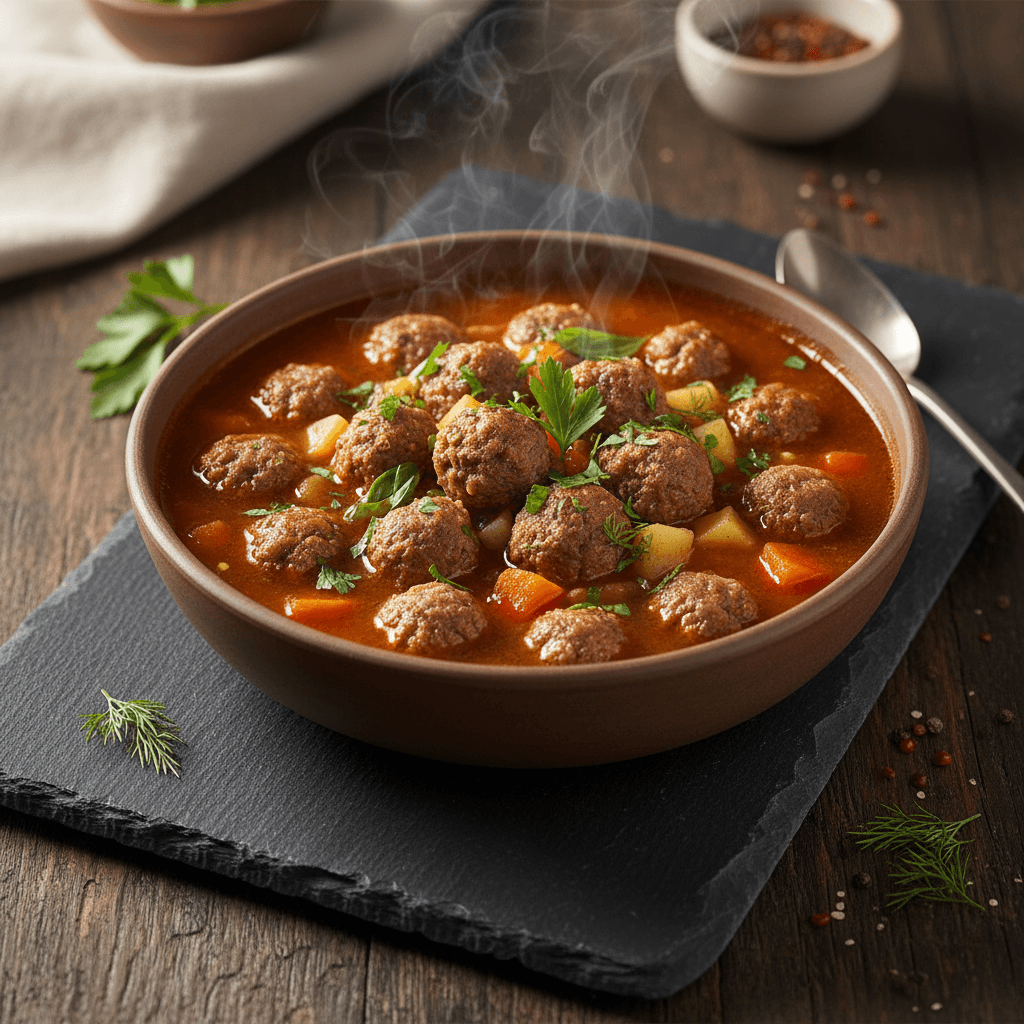 Bulgurlu Sulu Köfte tarifi görseli - 4 kişilik, 364 TL maliyet