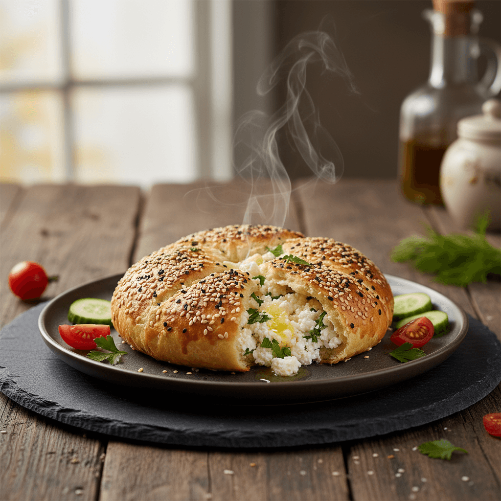 Mis Kokulu Kahvaltı Çöreği tarifi görseli - 8 kişilik, 176 TL maliyet