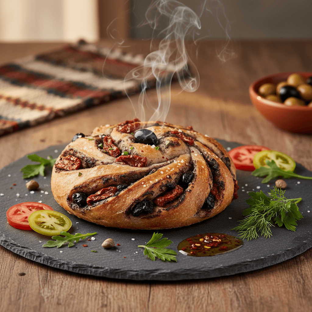 Zeytin Ezmeli & Kuru Domatesli Ekmek tarifi - 6 kişilik 105 TL maliyet