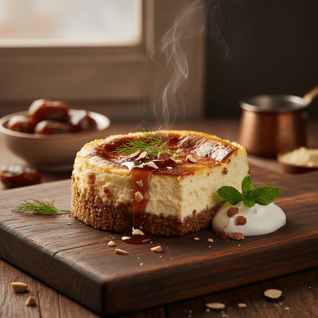 Fit San Sebastian Cheesecake tarifi görseli - 8 kişilik, 477 TL maliyet
