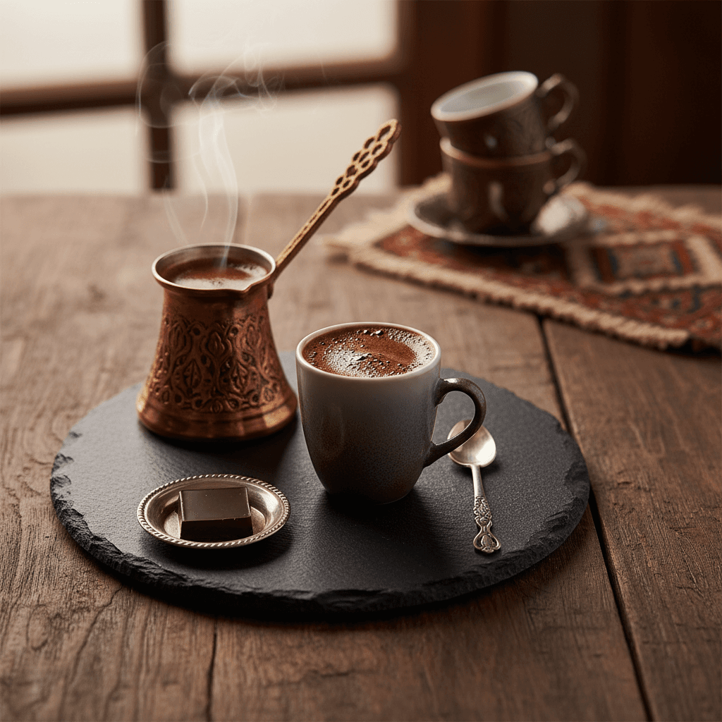 Türk Kahvesi tarifi görseli - 1 kişilik 9 TL