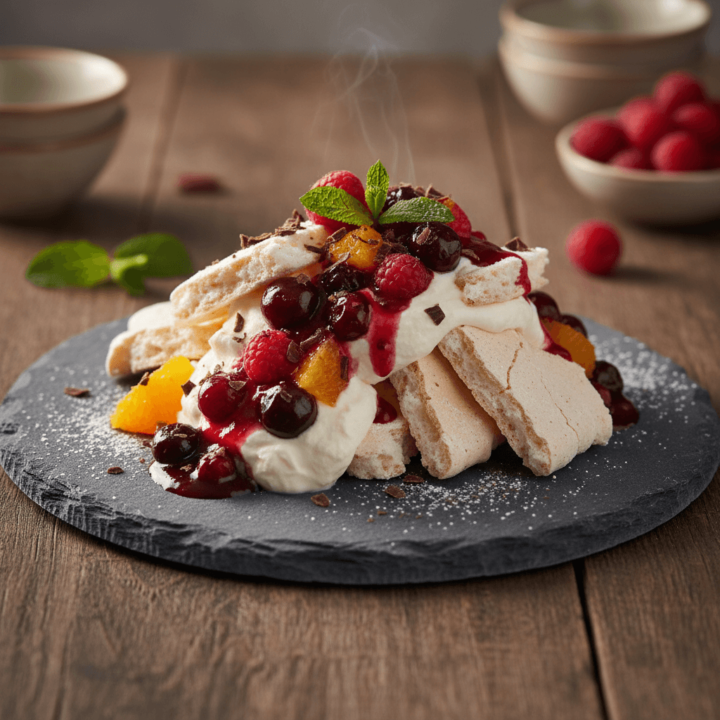 Orman Meyveli Eton Mess tarifi görseli - 4 kişilik, 465 TL maliyet