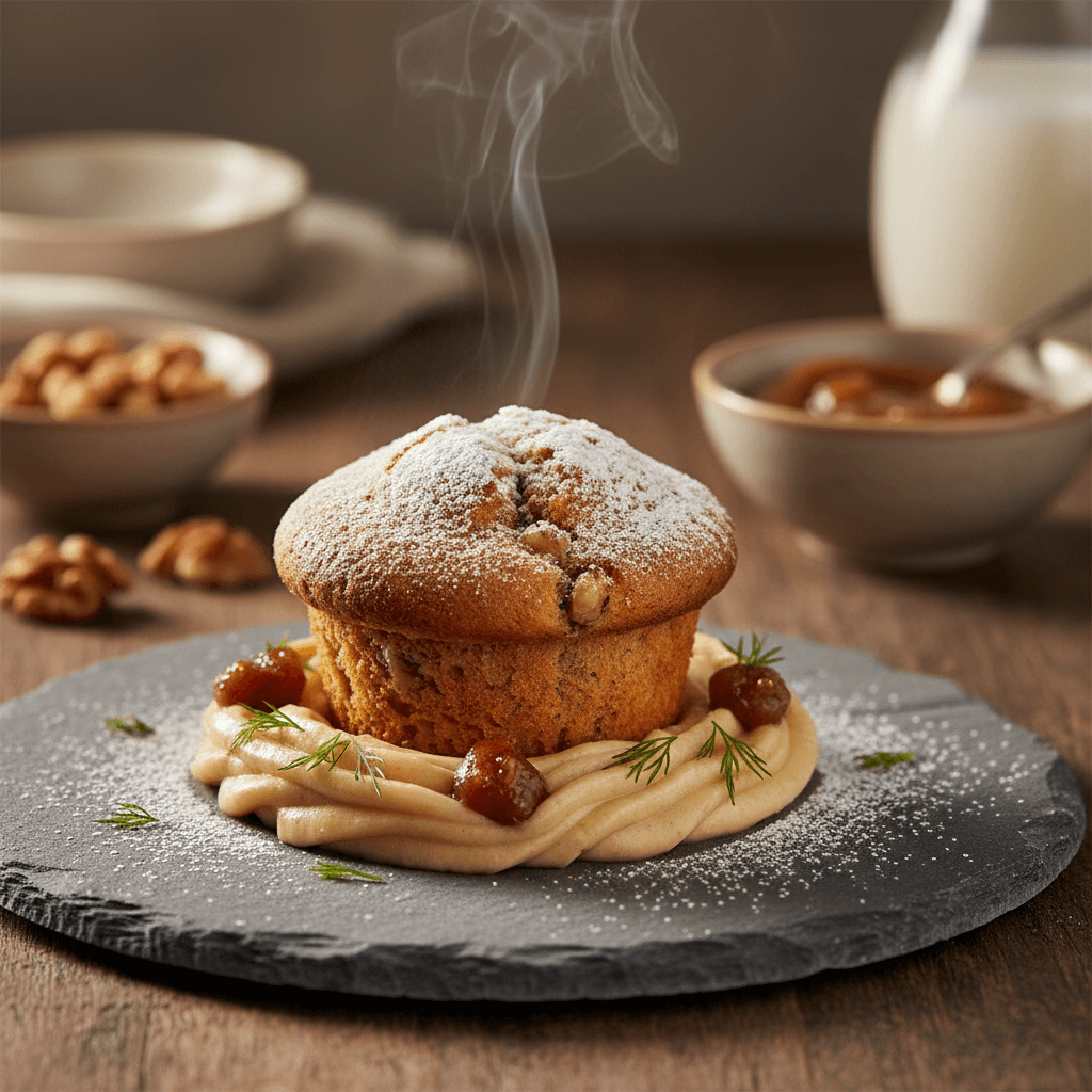 Kestane Püreli Muffin tarifi görseli - 6 kişilik, 157 TL maliyet