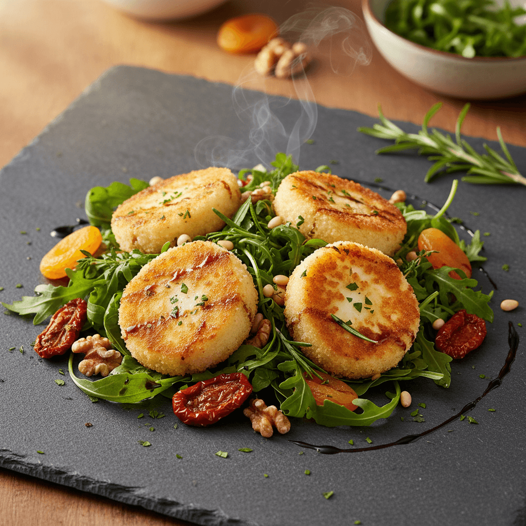 Ilık Keçi Peynirli Roka Salatası tarifi görseli - 1 kişilik, 301 TL maliyet