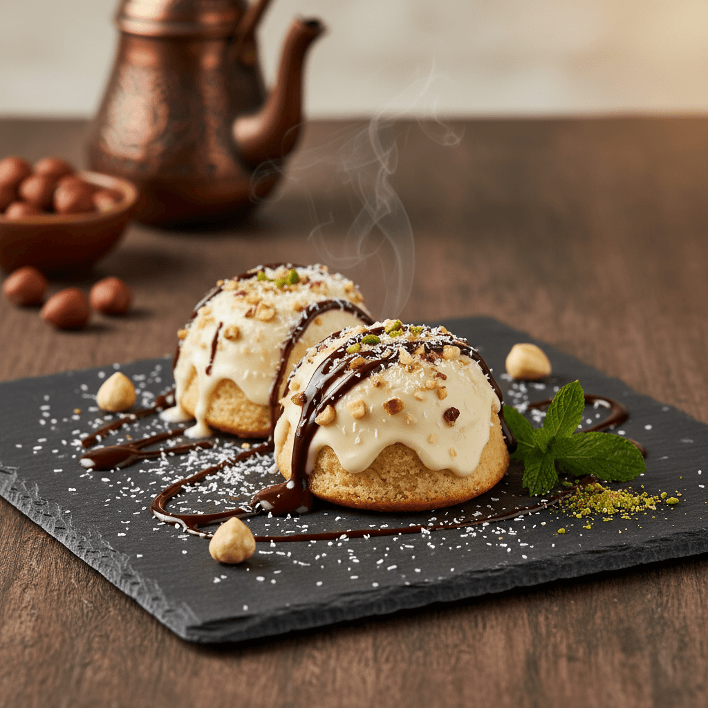 Kremalı Fındıklı Mini Kek tarifi görseli - 25 kişilik, 286 TL maliyet