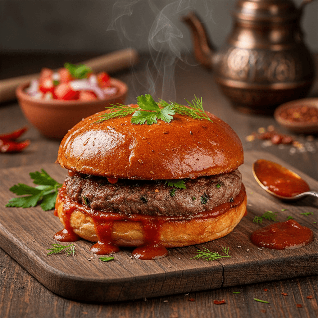 Islak Hamburger tarifi görseli - 6 kişilik, 824 TL maliyet