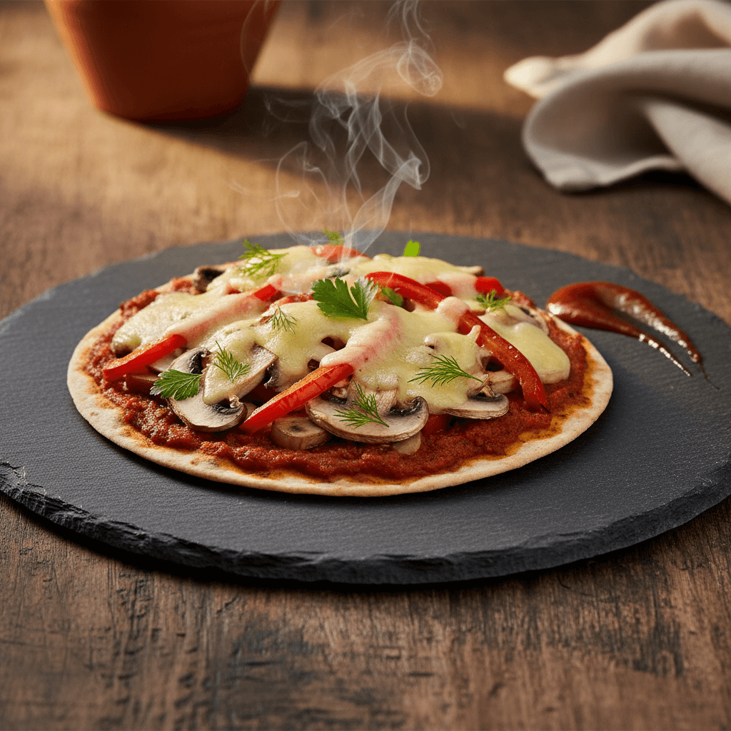 Diyet Pizza tarifi görseli - 1 kişilik, 416 TL maliyet