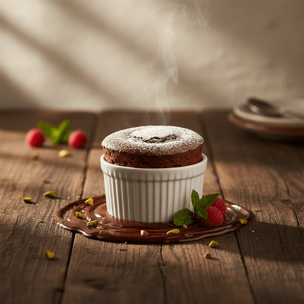 Çikolatalı Sufle tarifi görseli - 4 kişilik