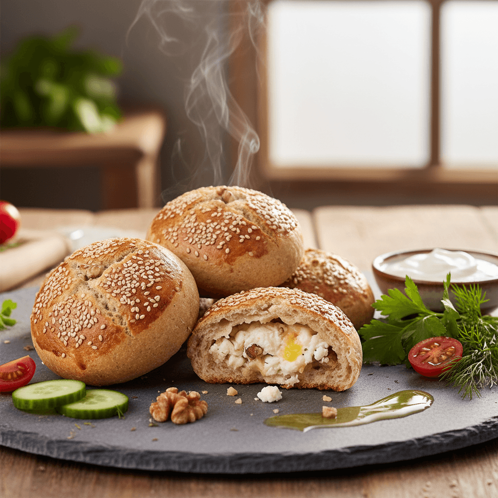 Çavdar Unlu Poğaça tarifi görseli - 10 kişilik, 130 TL maliyet