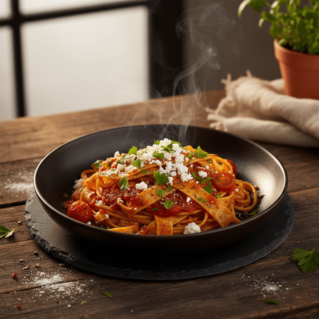 Katmer Spagetti tarifi görseli - 2 kişilik