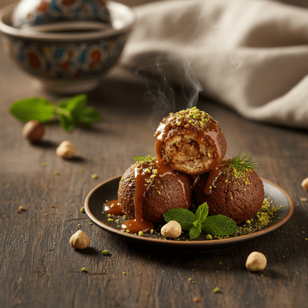 Karamelli Çikolatalı Elmalı Top tarifi görseli - 20 kişilik, 399 TL maliyet