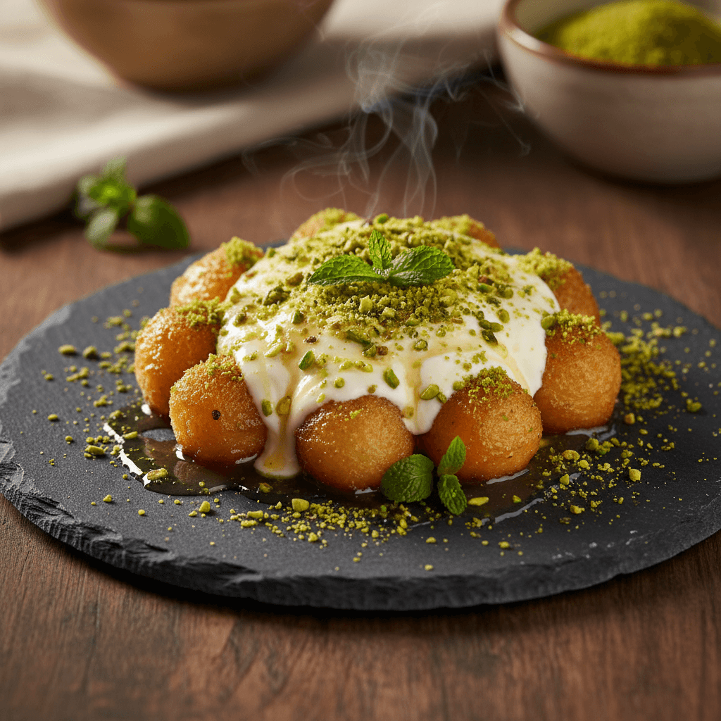Muhallebili Kemalpaşa Lokması tarifi görseli - 5 kişilik, 1047 TL maliyet