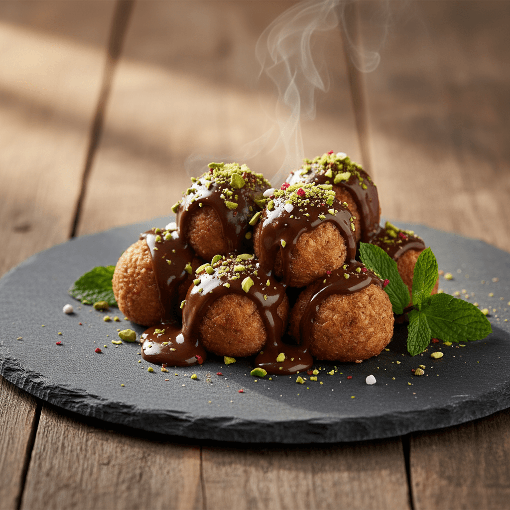 Elmalı Profiterol tarifi görseli - 10 kişilik, 260 TL maliyet