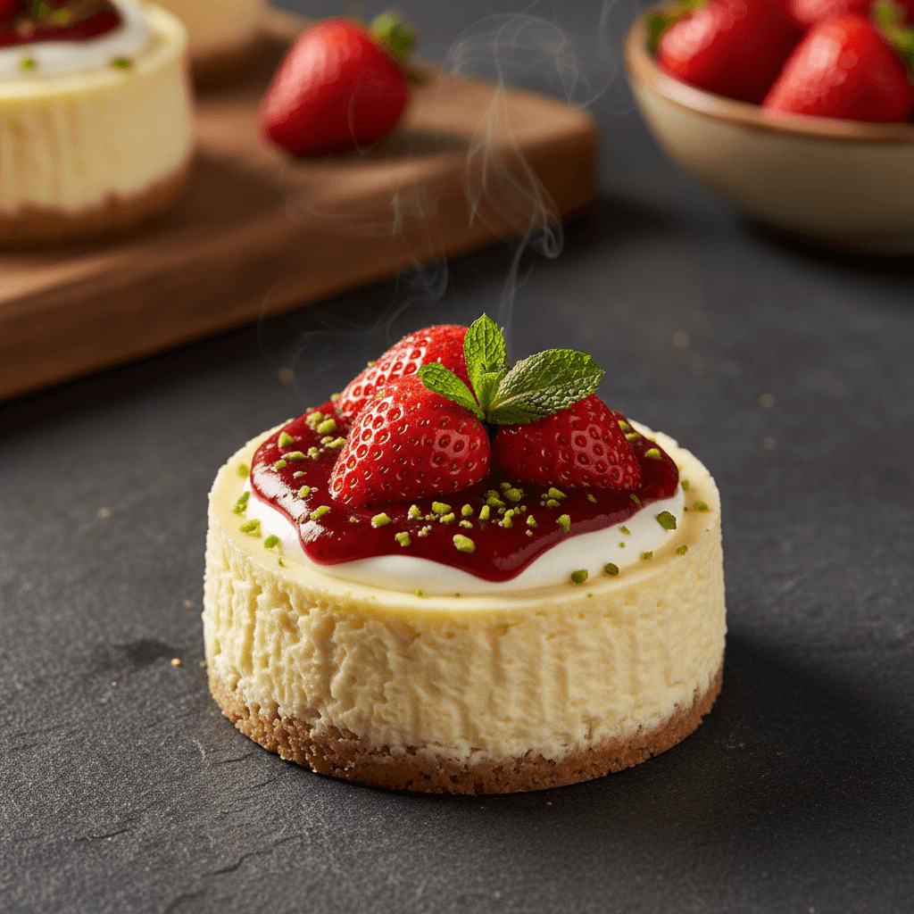 Mini Cheesecake tarifi görseli - 12 kişilik, 299 TL maliyet