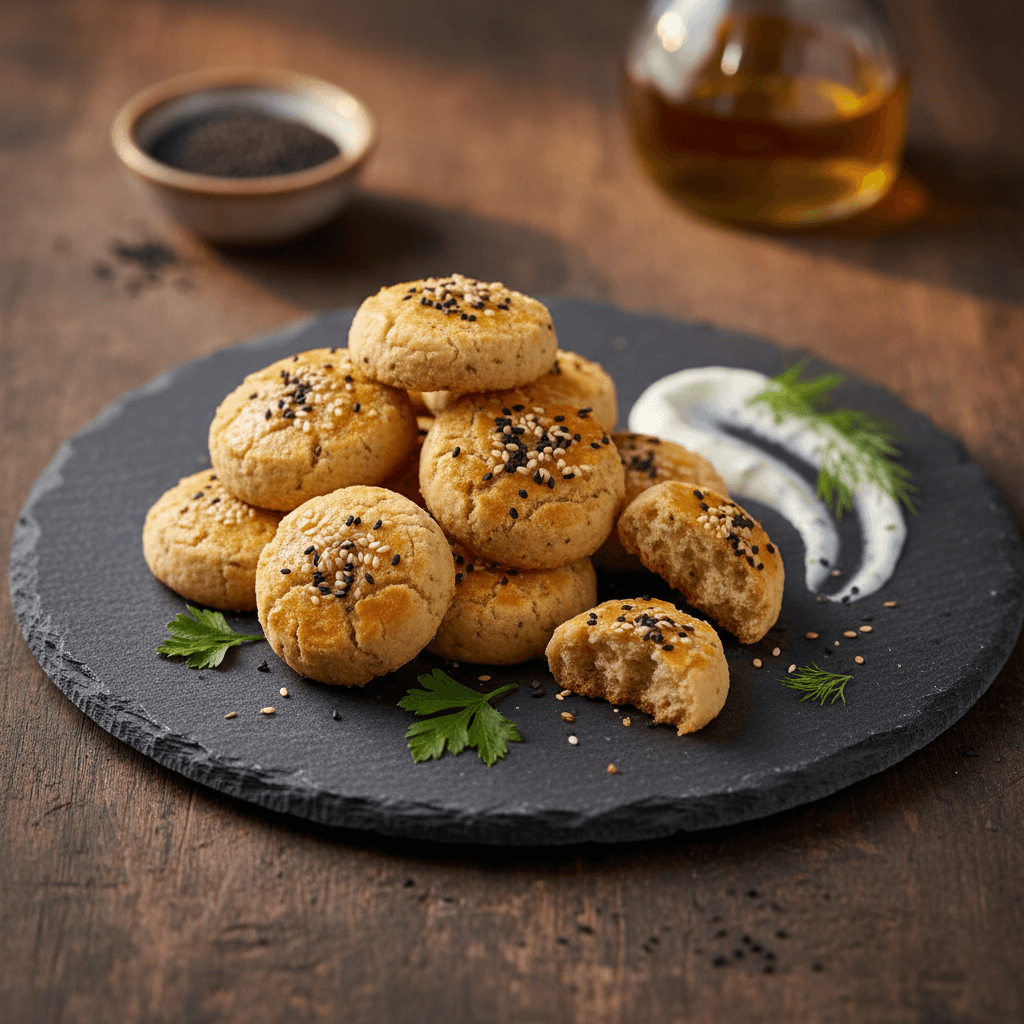 Tuzlu Mini Kurabiye tarifi görseli - 12 kişilik, 153 TL maliyet