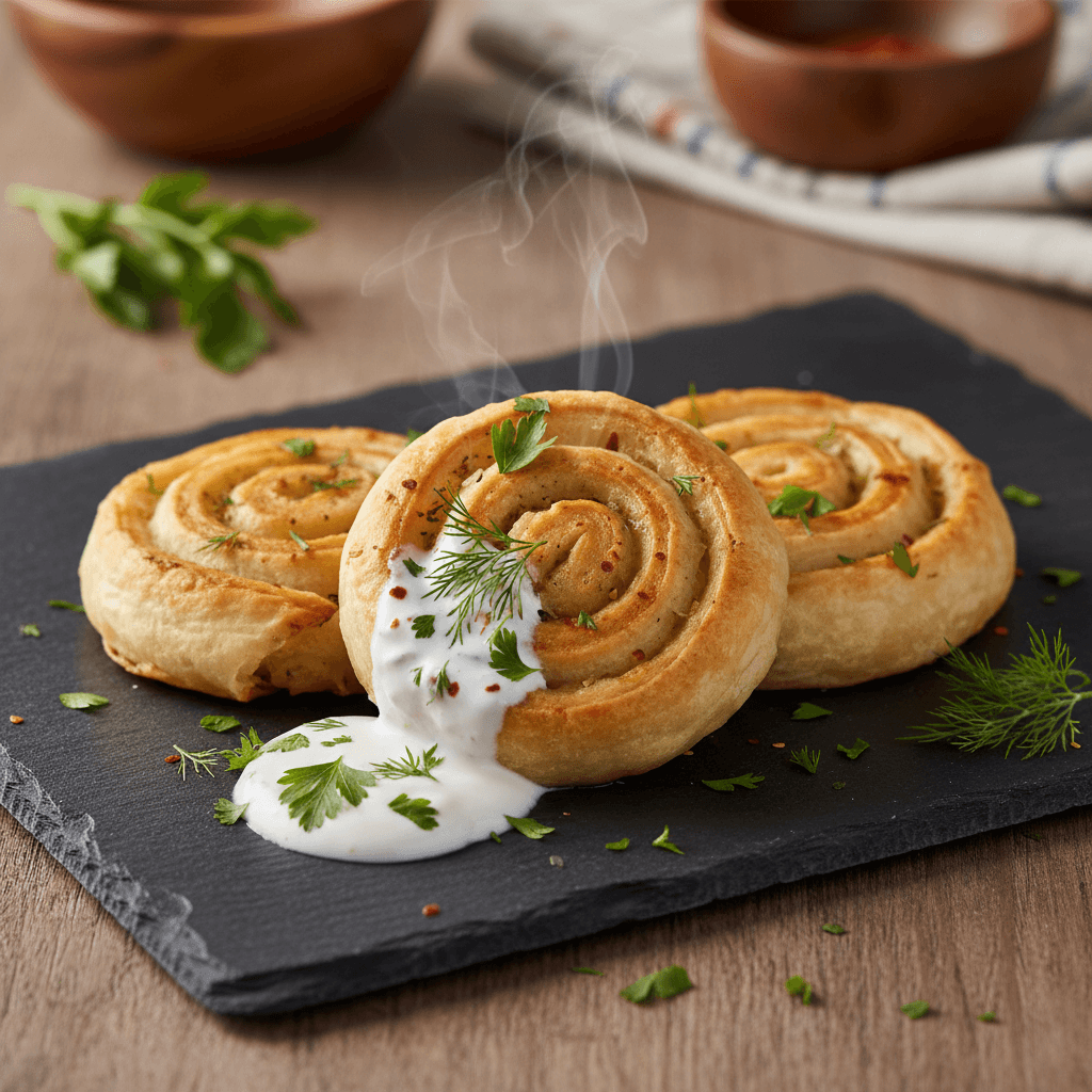 Patatesli Üçlü Rulo Börek tarifi görseli - 3 kişilik, 115 TL maliyet