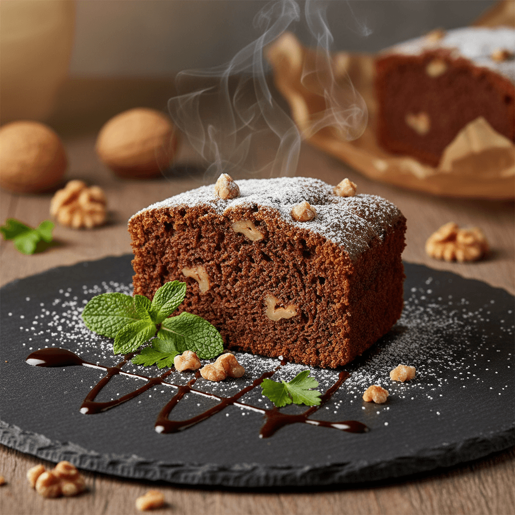 Cevizli Kakaolu Kek tarifi görseli - 6 kişilik, 77 TL maliyet