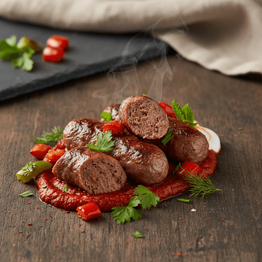 Ev Yapımı Dana Sosis tarifi görseli - 6 kişilik, 394 TL maliyet