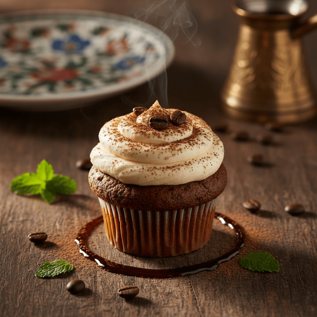Kahveli Kolay Cupcake tarifi görseli - 12 kişilik