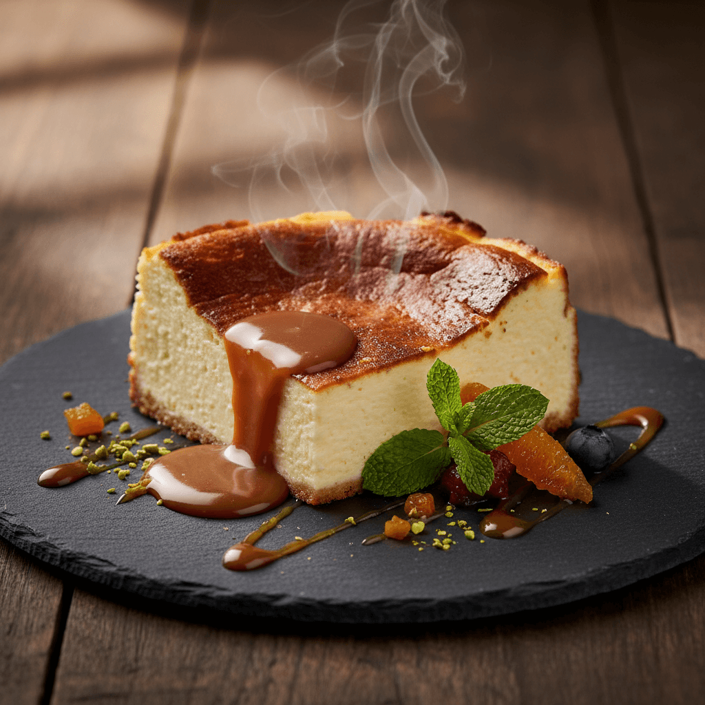 San Sebastian Cheesecake tarifi görseli - 6 kişilik, 886 TL maliyet