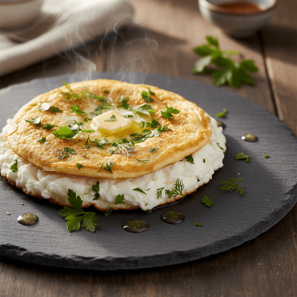 Beyaz Omlet tarifi görseli - 1 kişilik 21 TL