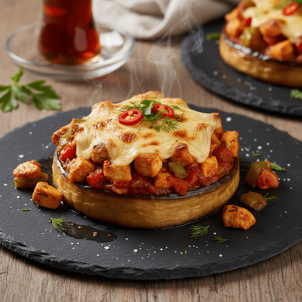 Tavuklu Bostan Kebabı tarifi görseli - 2 kişilik, 223 TL maliyet