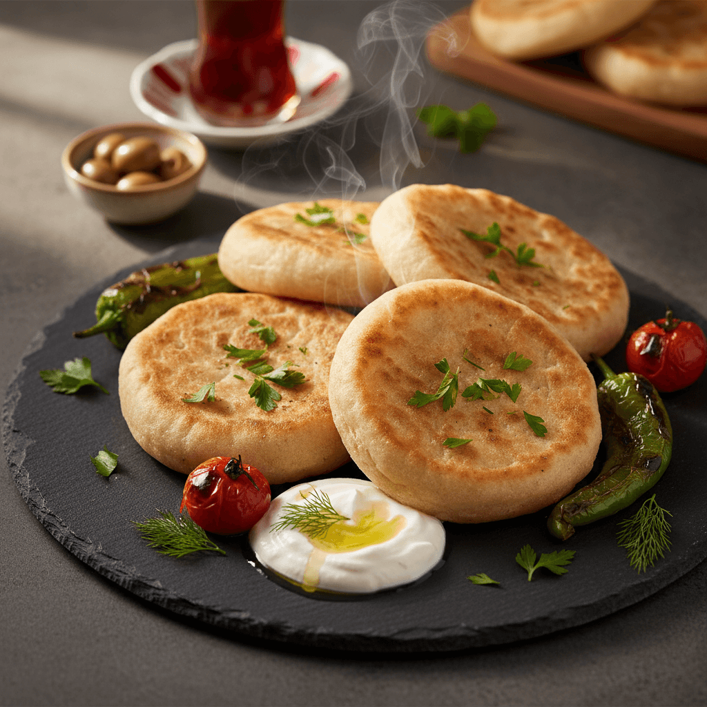 Mayasız Mini Bazlama tarifi görseli - 4 kişilik, 31 TL maliyet
