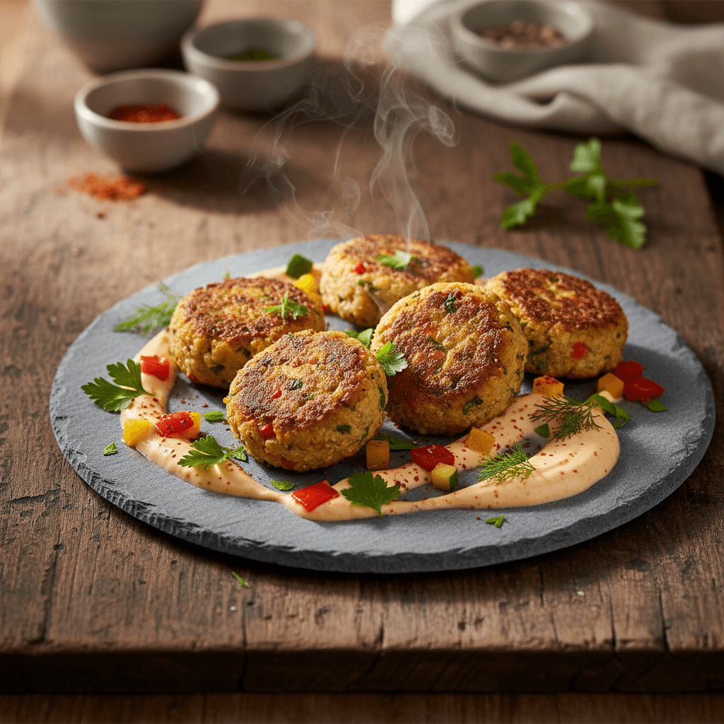 Sebzeli Kinoa Köftesi tarifi görseli - 4 kişilik, 75 TL maliyet