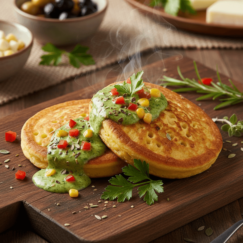 Nohut Unlu Pancake tarifi görseli - 8 kişilik, 28 TL maliyet