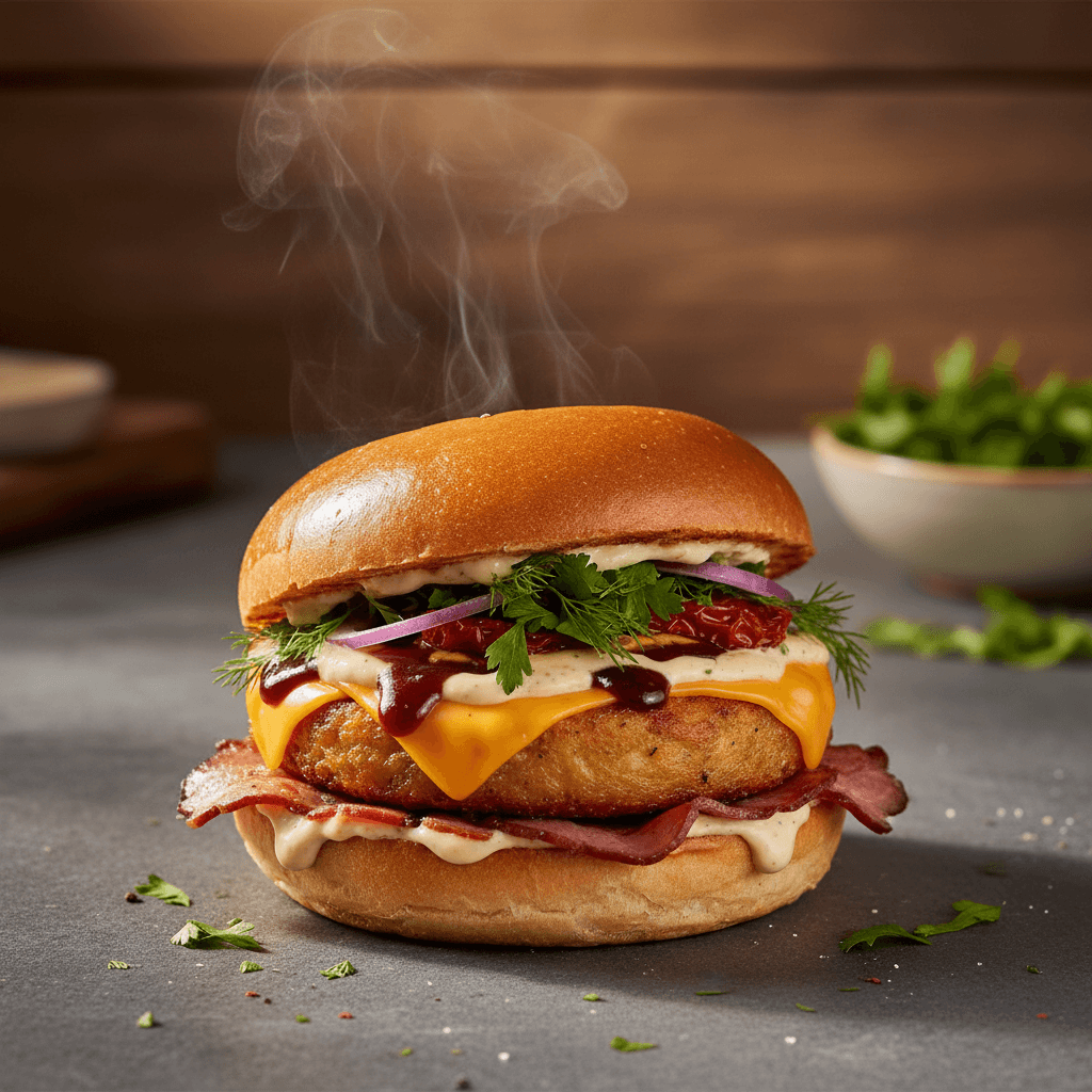 Patates Burger tarifi görseli - 2 kişilik, 474 TL maliyet