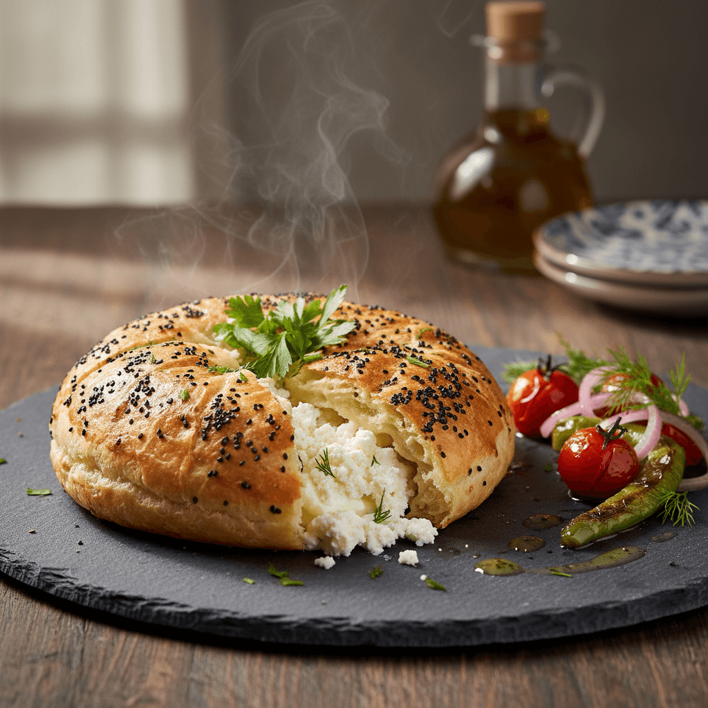 Peynirli ve Çörek Otlu Horis tarifi görseli - 1 kişilik, 34 TL maliyet
