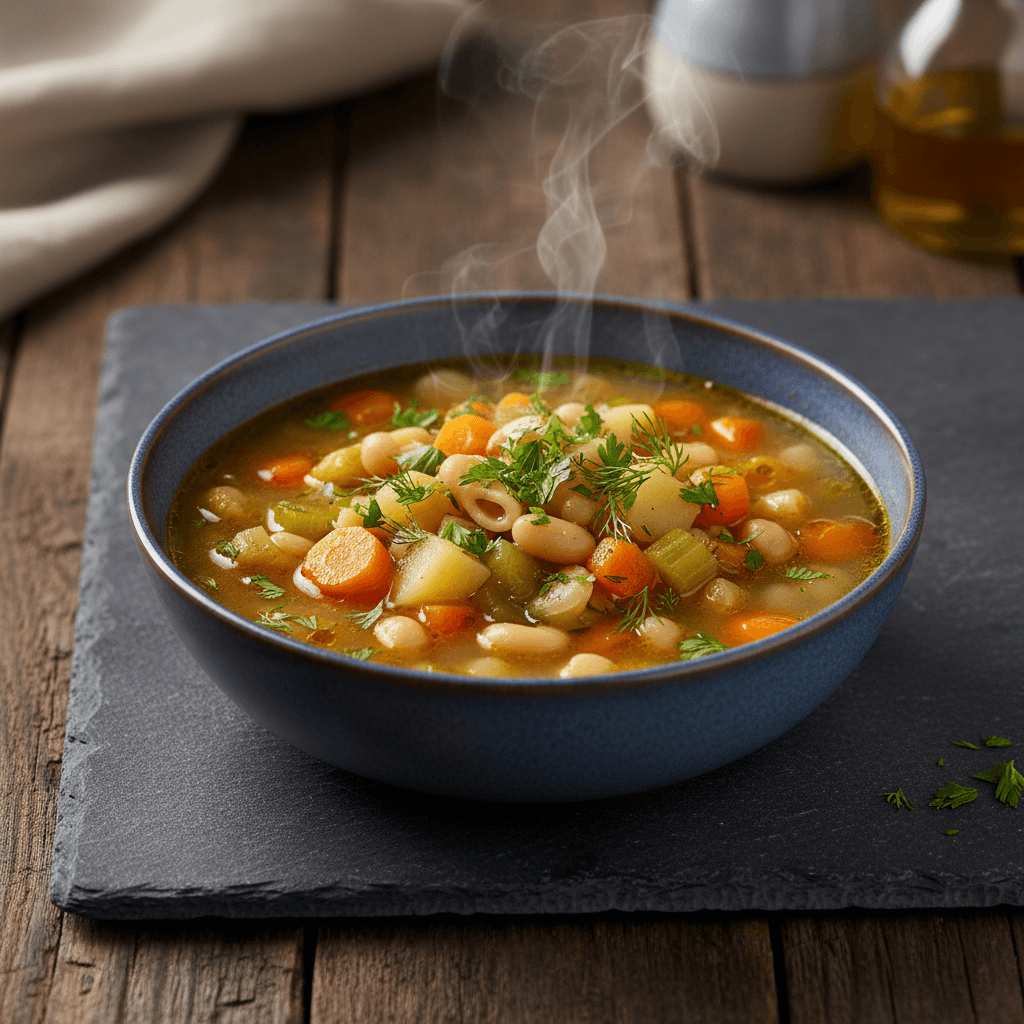 Sebzeli Makarna Çorbası tarifi görseli - 4 kişilik, 243 TL maliyet