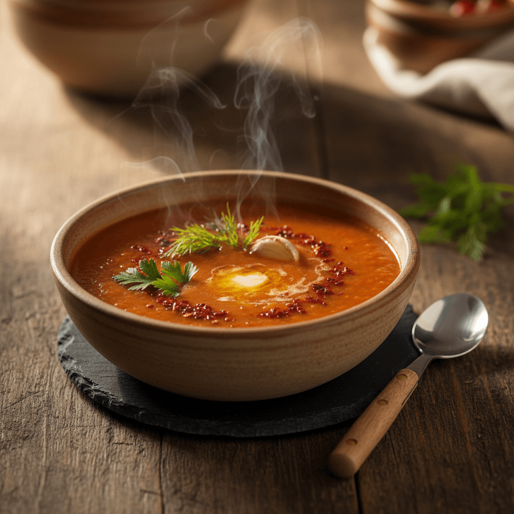 Kolay Domates Çorbası tarifi görseli - 2 kişilik, 33 TL maliyet
