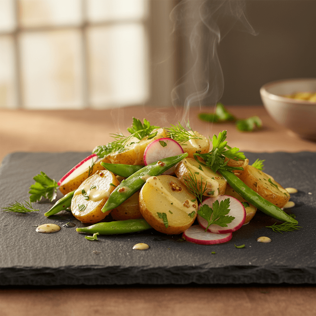 Sultani Bezelyeli Patates Salatası tarifi görseli - 4 kişilik, 109 TL maliyet