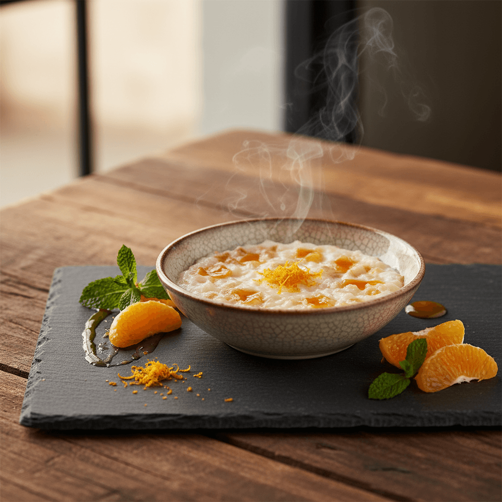 Portakallı Sütlaç tarifi görseli - 6 kişilik, 65 TL maliyet