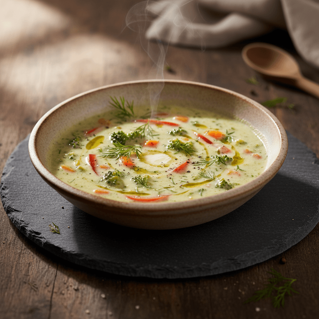 Sütlü Brokoli Çorbası tarifi görseli - 4 kişilik, 284 TL maliyet