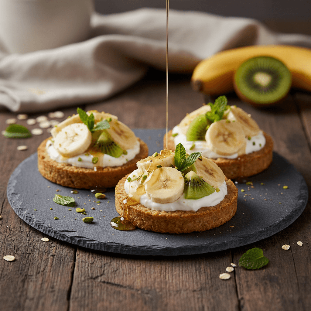 Muzlu Kivili Yulaf Tartolet tarifi görseli - 6 kişilik, 133 TL maliyet