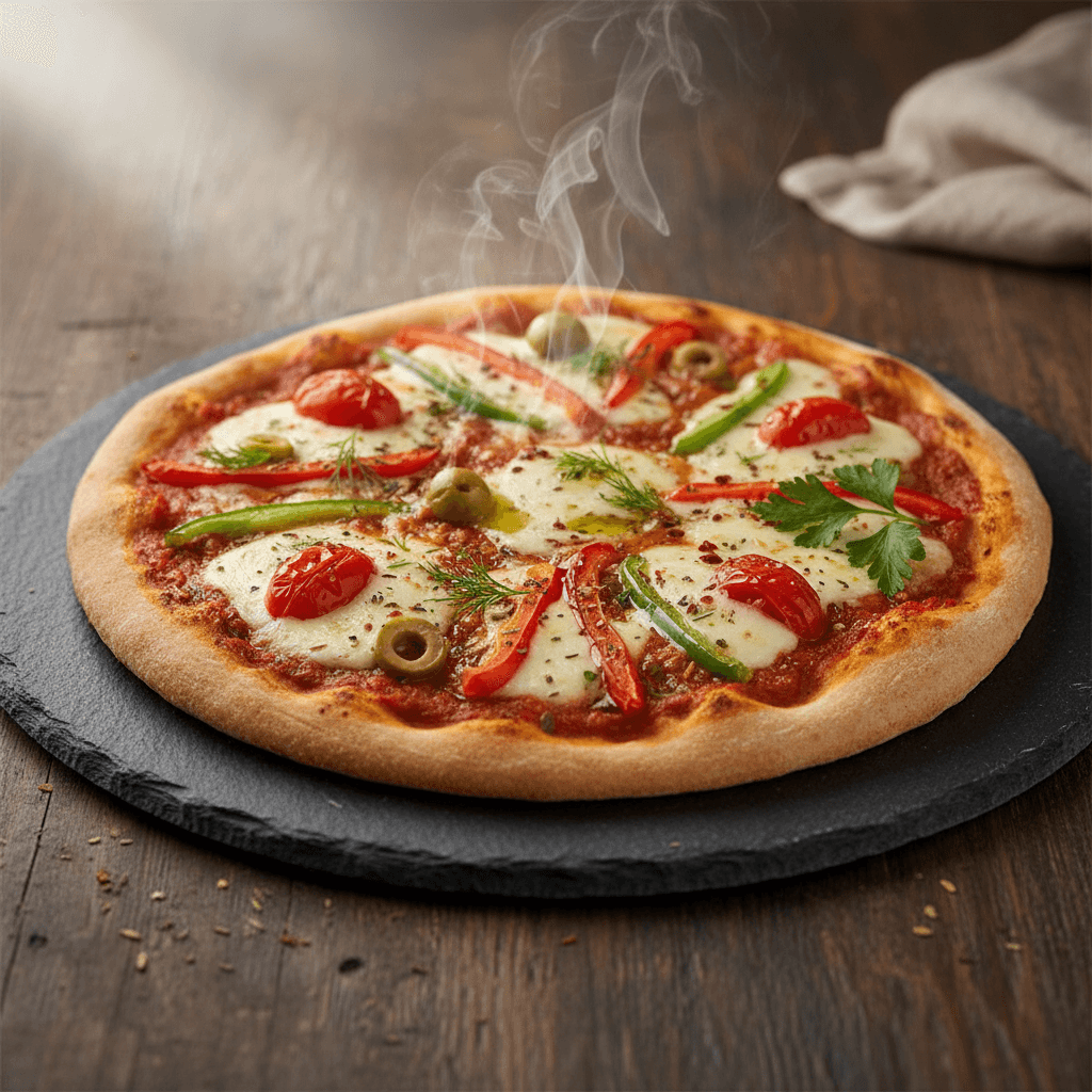Tam Buğday Unlu Pizza tarifi görseli - 2 kişilik, 288 TL maliyet