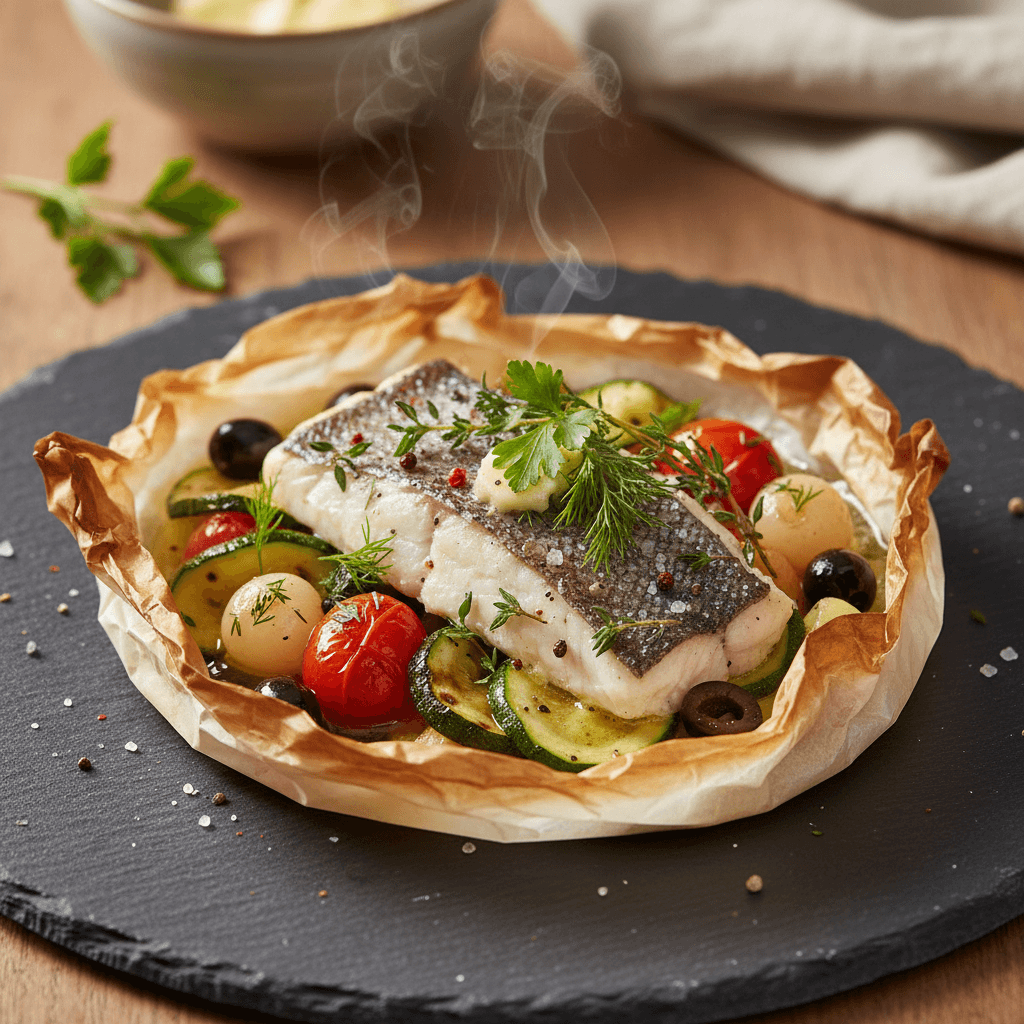 Kağıtta Levrek tarifi görseli - 4 kişilik, 245 TL maliyet
