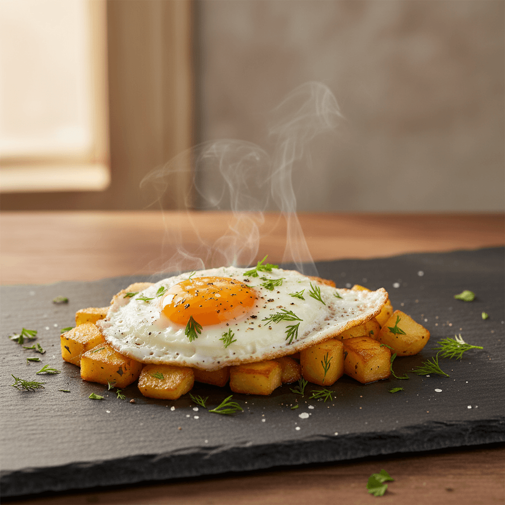 Patatesli Yumurta tarifi görseli - 2 kişilik 48 TL