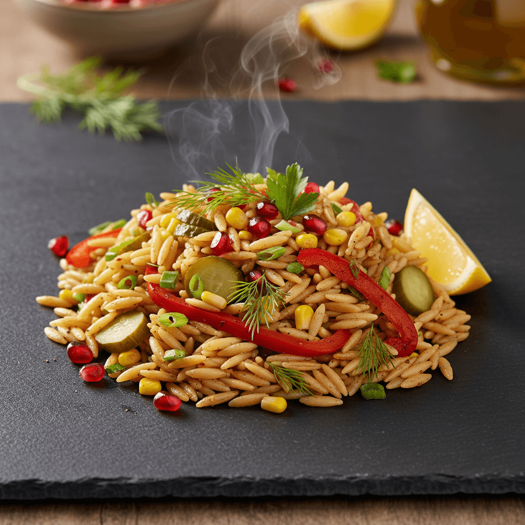Arpa Şehriye Salatası tarifi görseli - 4 kişilik, 127 TL maliyet