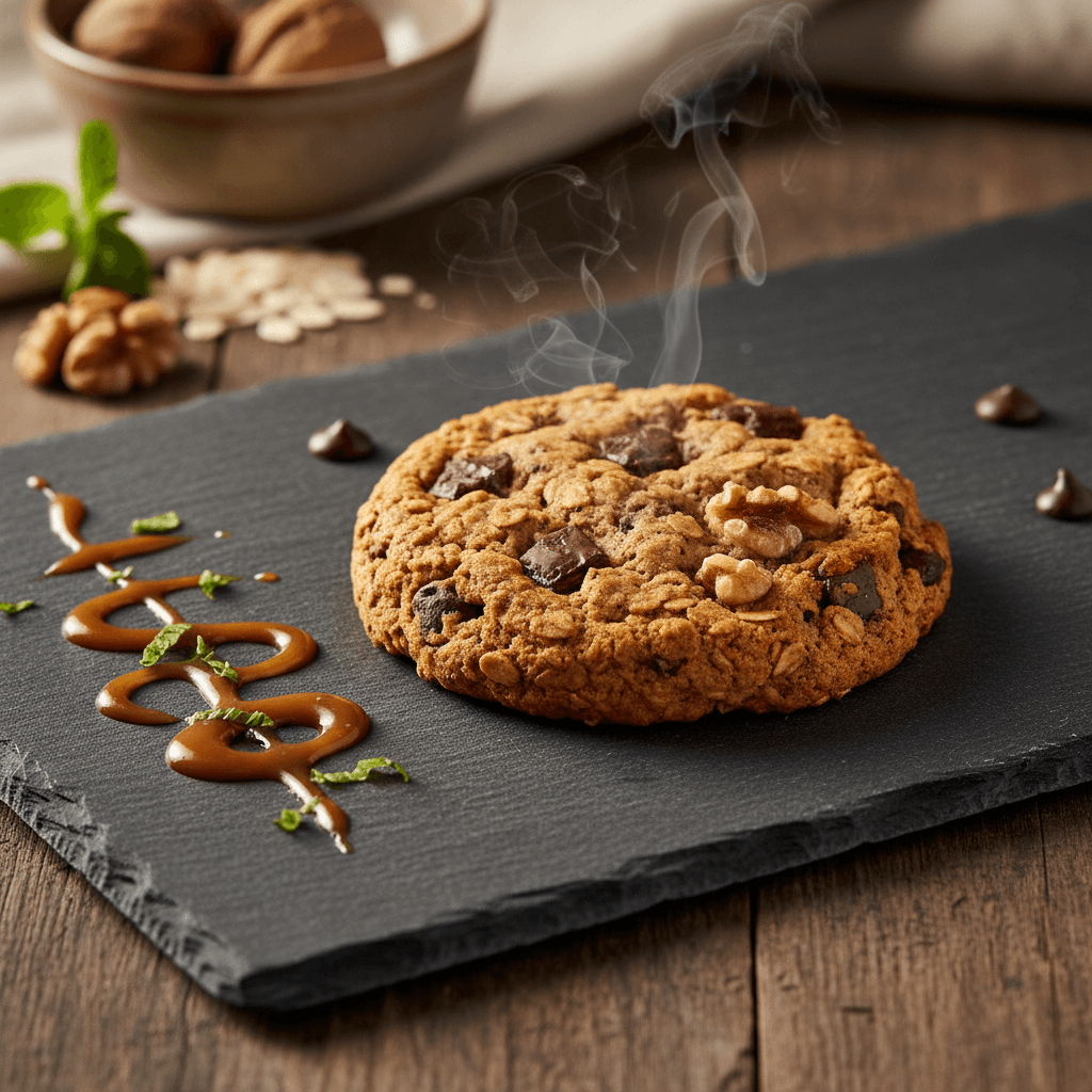 Yulaflı ve Cevizli Cookie tarifi görseli - 32 kişilik, 413 TL maliyet
